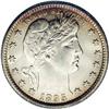 Image 1 : 1895 25C MS63 NGC. Fully struck and highly lustrous, w 1895[25C] MS63 NGC.