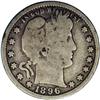 Image 1 : 1896-S 25C Good 6 NGC. Rare in all grades, this is a w 1896-S[25C] Good 6 NGC.