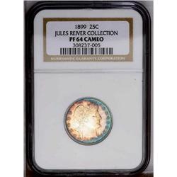 1899 25C PR64 Cameo NGC. This piece is one of only 846 1899[25C] PR64 Cameo NGC.