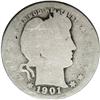 Image 1 : 1901-S 25C Fair 2 NGC. An original, uncleaned coin. He 1901-S[25C] Fair 2 NGC.