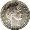 Image 1 : 1902 25C PR65 NGC. Dappled pastel cobalt-blue and russ 1902[25C] PR65 NGC.