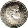 Image 1 : 1904 25C PR64 NGC. Blushes of golden-brown, electric-b 1904[25C] PR64 NGC.