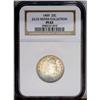 Image 3 : 1909 25C PR63 NGC. Light transparent toning consisting 1909[25C] PR63 NGC.