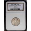 Image 1 : 1917-S 25C Type One AU58 NGC. Only the slightest hint 1917-S[25C] Type One AU58 NGC.