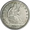 Image 1 : 1843-O 50C MS62 NGC. An exquisitely struck and satiny 1843-O[50C] MS62 NGC.