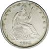 Image 1 : 1845-O 50C No Drapery AU58 NGC. A boldly struck cream- 1845-O[50C] No Drapery AU58 NGC.