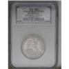 Image 3 : 1850 50C AU Details, Improperly Cleaned, NCS. Iridesce 1850[50C]--Improperly Cleaned--NCS. AU Detail