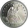 Image 1 : 1855/54 50C PR63 NGC. Walter Breen knew of just three 1855/54[50C] PR63 NGC.