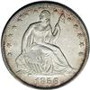 Image 1 : 1856-O 50C AU58 NGC. This sharply struck and pleasing 1856-O[50C] AU58 NGC.