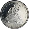 Image 1 : 1858 50C PR62 NGC. WB-101. Type One Reverse. A brillia 1858[50C] PR62 NGC.