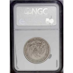1862-S 50C XF45 NGC. Light friction is seen over the h 1862-S[50C] XF45 NGC.