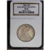 Image 3 : 1864 50C PR64 NGC. Dappled golden-brown and aquamarine 1864[50C] PR64 NGC.