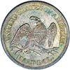 Image 2 : 1864 50C PR65 NGC. Lush apple-green, olive, and peach 1864[50C] PR65 NGC.