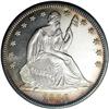 Image 1 : 1866 50C Motto PR66 S NGC. A scarce date and the firs 1866[50C] Motto PR66 [S NGC.