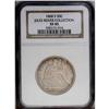 Image 1 : 1868-S 50C XF45 NGC. Autumn-brown toning approaches th 1868-S[50C] XF45 NGC.