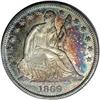Image 1 : 1869 50C PR64 NGC. 1869[50C] PR64 NGC.