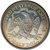 Image 2 : 1872 50C PR65 Cameo NGC. Lemon-gold color endows the r 1872[50C] PR65 Cameo NGC.