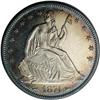 Image 1 : 1874 50C Arrows PR64 NGC. Lemon, ruby, ocean-blue, and 1874[50C] Arrows PR64 NGC.