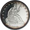 Image 1 : 1876 50C PR64 Cameo NGC. Type One Reverse. Tawny-gold 1876[50C] PR64 Cameo NGC.