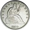 Image 1 : 1879 50C XF Details, Obverse Scratched, NCS. Type Two 1879[50C]--Obverse Scratched--NCS. XF Details.