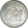 Image 2 : 1879 50C XF Details, Obverse Scratched, NCS. Type Two 1879[50C]--Obverse Scratched--NCS. XF Details.