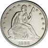 Image 1 : 1888 50C --Improperly Cleaned--NCS. Proof. A subdued sl 1888[50C]--Improperly Cleaned--NCS. Proof.
