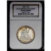 Image 3 : 1890 50C PR64 Cameo NGC. Beautifully toned in lemon-go 1890[50C] PR64 Cameo NGC.