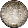 Image 1 : 1899-S 50C AU55 NGC. Light-gray, apricot, and sky-blue 1899-S[50C] AU55 NGC.