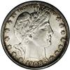 Image 1 : 1908-D 50C MS62 NGC. A subdued piece with medium golde 1908-D[50C] MS62 NGC.