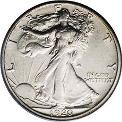 1920-S 50C --Improperly Cleaned--NCS. AU Details. Sligh 1920-S[50C]--Improperly Cleaned--NCS. AU Det