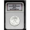Image 1 : 1940 50C MS65 NGC. Radiantly lustrous surfaces display 1940[50C] MS65 NGC.