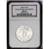 Image 3 : 1944-D 50C MS66 NGC. Creamy, virtually unmarked surfac 1944-D[50C] MS66 NGC.