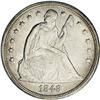 Image 1 : 1848 S$1 AU55 NGC. Medium-gray surfaces with some of t 1848[S$1] AU55 NGC.