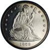 Image 1 : 1859 S$1 PR64 NGC. Of the 800 proof Seated Dollars tha 1859[S$1] PR64 NGC.