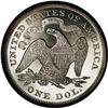 Image 2 : 1867 S$1 PR64 NGC. Orange color embraces the rims, mor 1867[S$1] PR64 NGC.