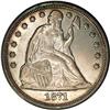 Image 1 : 1871 S$1 AU Details, Improperly Cleaned, NCS. A lightl 1871[S$1]--Improperly Cleaned--NCS. AU Detail