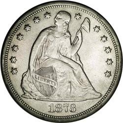 1873-CC S$1 AU Details, Whizzed, NCS. The 1873-CC is c 1873-CC[S$1]--Whizzed--NCS. AU Details.