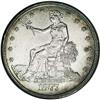 Image 1 : 1877-CC T$1 MS62 NGC. CC-mint Trade Dollar production 1877-CC[T$1] MS62 NGC.