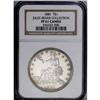 Image 3 : 1881 T$1 PR61 Cameo NGC. The central areas are brillia 1881[T$1] PR61 Cameo NGC.