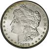 Image 1 : 1878 S$1 7 Over 8 Tailfeathers MS64 NGC. Listed as "VA 1878[S$1] 7/8 TF MS64 NGC.