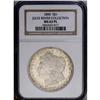 Image 3 : 1890 S$1 MS63 Prooflike NGC. Pale champagne iridescenc 1890[S$1] MS63 Prooflike NGC.