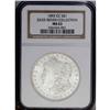 Image 3 : 1892-CC S$1 MS63 NGC. Brilliant and frosty. A touch of 1892-CC[S$1] MS63 NGC.