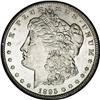 Image 1 : 1895-O S$1 AU58 NGC. The key New Orleans issue within 1895-O[S$1] AU58 NGC.