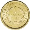 Image 2 : 1853 G$1 --Improperly Cleaned--NCS. Unc Details. Bright 1853[G$1]--Improperly Cleaned--NCS. Unc Deta