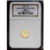 Image 3 : 1855 G$1 MS62 NGC. Brilliant and frosty. Outstanding e 1855[G$1] MS62 NGC.