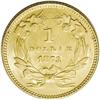 Image 2 : 1873 G$1 Open 3 MS62 NGC. A boldly struck and unblemis 1873[G$1] Open 3 MS62 NGC.