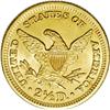 Image 2 : 1903 $2 1/2 MS62 NGC. With deep yellow-gold surfaces, 1903[$2 1/2] MS62 NGC.
