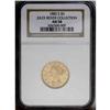 Image 3 : 1882-S $5 AU58 NGC. An original and lustrous Half Eagl 1882-S[$5] AU58 NGC.
