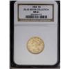 Image 3 : 1894 $5 MS61 NGC. A hint of peach color affirms the or 1894[$5] MS61 NGC.