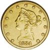 Image 1 : 1884-CC $10 XF45 NGC. A richly detailed and slightly g 1884-CC[$10] XF45 NGC.